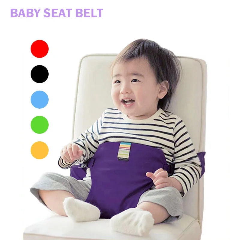 Portable Baby Dining Chair with Safety Belt