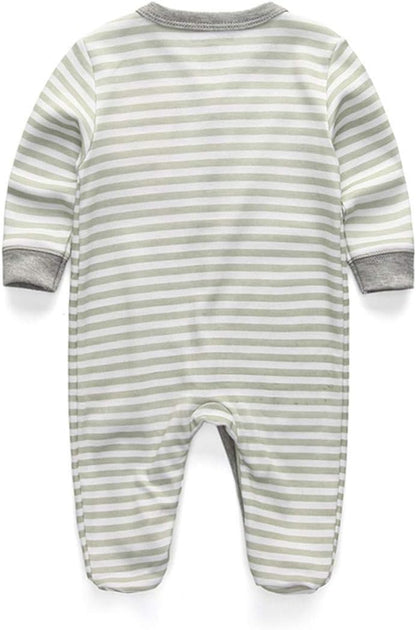 Baby and Toddler Boys'Snug Fit Footed Cotton Pajamas