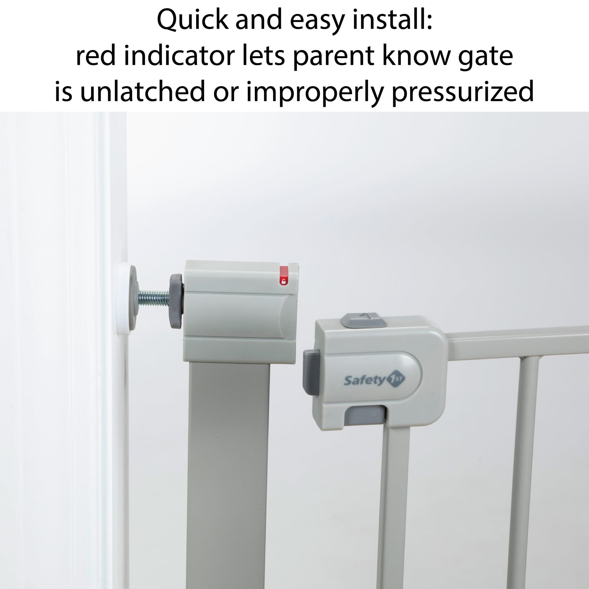 Simple Pass Walk-Through Gate, Grey