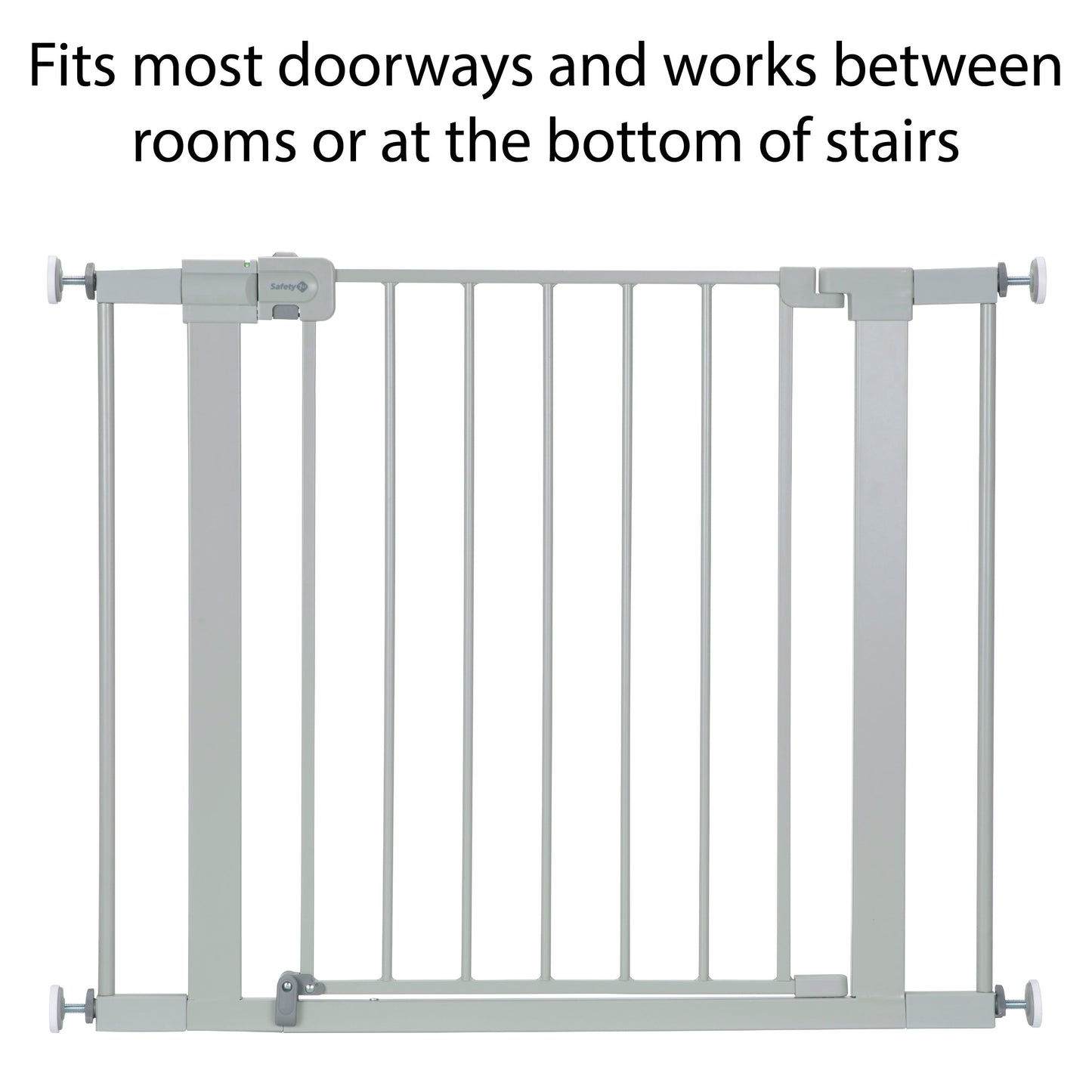 Simple Pass Walk-Through Gate, Grey