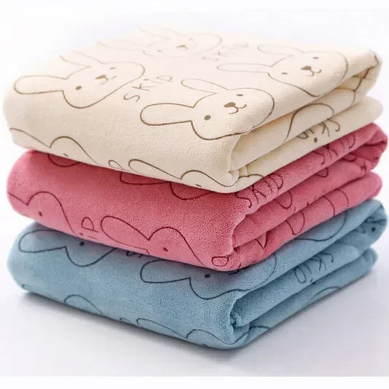  Soft Microfiber Baby Bath Towels