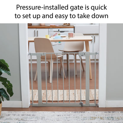 Simple Pass Walk-Through Gate, Grey